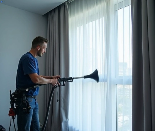 Professional drapes cleaning process tools Matty Curtain Cleaning prospect-nsw